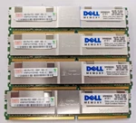 Hynix Dell 16GB 4*4GB 2RX4 PC2-5300F HYMP151F72CP4N3-Y5 Ecc Server Ram. Fixed Price $24.95.