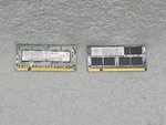 3 Laptop Ram DDR2 So-dimm Sticks, Nanya 2GB & Hynix 1GB. Fixed Price $13.99.