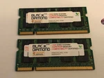 Apple Mac Mini A1176 X 1GB DDR2 Sodimm Black Diamond Memory Ram. Fixed Price $15.29.