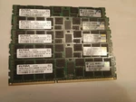 Lot Of 5 Hp Elpida 712383-081 16GB 2RX4 DDR3 PC3-14900R Ecc Server Memory. Fixed Price $100.00.
