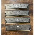 Team Group T-force Vulcan DDR4 Dimm 32GB (4X8GB) 3000MHZ Ram CL-16. Fixed Price $170.00.