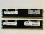 PC3-8500R 1066 Mhz 4 Dimm DDR3 Sdram Server Memory Modules, 32GB Total. Fixed Price $23.99.