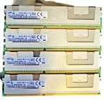 Samsung 128GB (4X 32GB) DDR3 Ecc Ram PC3L-10600R Hp Dell Server Memory Kit. Fixed Price $173.62.