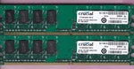 2GB 2X1GB PC2 5300 DDR2 Crucial Micron Memory Kit CT12864AA667.M8FJ2 GX280 GX620. Fixed Price $7.20.