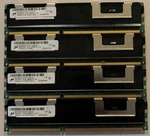 32GB (4X8GB) Micron M36KSZF1G72PZ-1G4D1AF PC3L-10600R Server Memory Ram. Fixed Price $32.32.