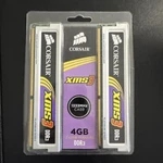 Corsair 4GB (2X PC3-10600 Dimm) Mhz DDR3 Sdram Memory (TW3X4G1333C9). Fixed Price $10.00.