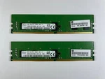 Lot 2X 8GB Sk Hynix HMA81GR7AFR8N-VK Tf Ac PC4-2666V Server Memory. Fixed Price $40.00.