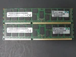 (lot X2) Hp 500205-171 Micron MT36JSF1G72PZ 8GB 2RX4 PC3-10600R Memory. Fixed Price $17.21.
