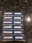 48GB Total 12X4GB 1RX4 DDR3 1600MHZ PC3-12800S 204PIN Laptop Ram 1.5V F/s. Fixed Price $54.99.