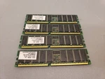 Sun Oem Original 370-6039 Memory Kit 512MB X4 (2GB Total) PC2100R DDR-266. Fixed Price $32.00.