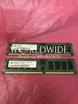 Ibm 4460 1GB (2X 512MB) PC2700 333MHZ DDR1 Sdram Dimms For 7047-185 7037-A50. Fixed Price $99.00.