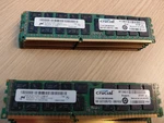 Micron Crucial 8GB 2RX4 PC3-12800R MT36JSF1G72PZ-1G4M1HF Server Memory Ram. Fixed Price $23.00.