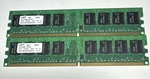 Samsung 512 Mb Per Module Sdram Non-ecc PC2-3200 DDR2-400 Mhz Memory. Fixed Price $8.00.