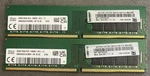 Two Sk Hynix 32GB 2RX8 PC4-2666V-EE1-11 DDR4 Server Ram (total 64GB). Fixed Price $330.00.