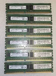 Lot Of 6 Micron 8GB 2RX8 PC3L 12800R-11-13-B1 D3 DDR3 Server Ram. Fixed Price $50.00.