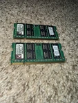 Kingston KVR667D2SO/1GR 1GB Dimm DDR2-667 Laptop Memory Module. Fixed Price $20.00.