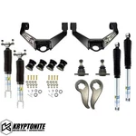 Kryptonite Stage Leveling Kit W/ Bilstein Shocks 20-25 Chevy Gmc 2500HD 3500HD. Fixed Price $1249.99.