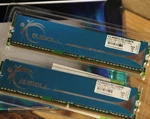 G.skill Ram Kit, 2GB (1GB X Sticks) PC2-8500 (DDR2-1066), Desktop Memory. Fixed Price $16.95.