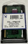 KTL-TP667 1G Memory Module Equiv. Lenovo P/n: 40Y7734, Kingston Technologies-new. Fixed Price $15.95.