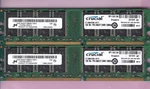 2GB 2X1GB PC-2700 DDR-333 Crucial CT12864Z335.16TFY Micron Ram Memory Kit DDR1. Fixed Price $17.90.