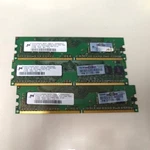 Micron 1.5GB (3X512MB) MT8HTF6464AY-667D7 PC2-5300 DDR2 Desktop Memory Ram. Fixed Price $8.95.