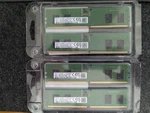 Samsung 16GB Kit (8GB X 2) PC5-5600 DDR5 Udimm M323R1GB4PB0. Fixed Price $190.00.