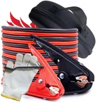 Heavy Duty Gauge 20 Ft Battery Booster Cable Emergency Power Jumper 800 Amp. Fixed Price $54.99.