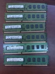 12GB (6X2GB) Samsung DDR3 1333MHZ PC3-10600 Desktop Ram Udimm Non-ecc. Fixed Price $12.79.