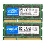 Crucial DDR3L 16GB 1600 2X 8GB PC3-12800 Laptop Sodimm Memory Ram. Fixed Price $38.95.