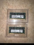 Sk Hynix 32GB Kit (2X16GB) DDR5 Csodimm 1RX8 PC5-6400B HMCG78AHBVA327N. Fixed Price $309.99.