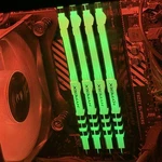 2X8GB DDR4 Ram Led Lights Hyperx Fury. Fixed Price $79.00.