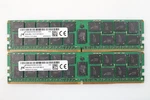 Lot 2X 16GB (32GB) Micron MTA36ASF2G72PZ-2G1A2KJ PC4-17000 2133MHZ Rdimm Ram. Fixed Price $139.99.