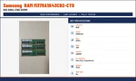 Samsung 8GB 2666MHZ (PC4-21300) Udimm Ram M378A1K43CB2-CTD. Fixed Price $23.50.
