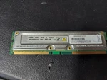 Samsung MR16R1628AF0-CM8 256MB PC800-40 Rdram NR355. Fixed Price $8.44.