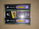 Corsair XMS2 PC2-6400 2X1GB Dimm DDR2-800 Memory CM2X1024-6400 (original Case). Fixed Price $9.00.