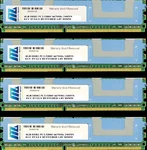 16GB X 4GB Ecc Fully Buffered PC2-5300 Dimm DDR2 667 Mhz Fb Server Memory Ram. Fixed Price $39.99.