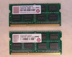 Transcend 16GB Kit (2X8GB) 2RX8 DDR3 1600 So-dimm Laptop Ram. Fixed Price $35.00.