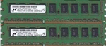 2GB 2X1GB Micron PC3-8500E DDR3-1066 Ecc MT9JSF12872AZ-1G1F1 Server Ram Kit Dimm. Fixed Price $7.98.