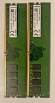 Kingston 8GB 1RX8 Desktop Memory Ram DDR4 Udimm, PC4-2666V-UA2-11. Fixed Price $49.00.