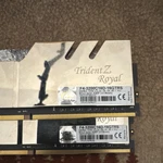 G.skill Trident Z Royal DDR4-3200 16GB (2X8GB) Dimm Ram F4-3200C16D-16GTRS. Fixed Price $175.00.