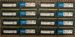 Micron Crucial 256GB (8X 32GB) DDR4 Rdimm PC4-2400T Ecc CT32G4RFD4 Server Memory. Fixed Price $799.00.