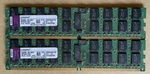 2X Kingston KTH-XW9400K2/8G PC2-5300 DR2 667 4GB Ecc Reg Kit For Server. Fixed Price $24.99.