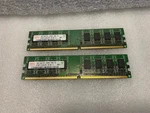 Set Of Hynix Gb IRX8 PC2 6400U 666 12 Memory Ram. Fixed Price $8.99.