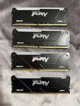 Kingston Fury Beast 128GB 4X32GB Rgb DDR4 3600MHZ CL18 Non-ecc Udimm Pc Ram Kit. Fixed Price $699.99.