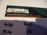 Au Seller Kingston 4GB HP24D4U7S1MBP-4 PC4-19200 2400R Ram DDR4 1641 -tested. Fixed Price $14.34.