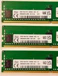 4X 32GB Sk Hynix PC4 3200AA DDR4 3200MHZ Ecc HMAA4GR7CJR4N-XN (128GB Total) Lot. Fixed Price $1212.00.