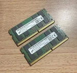 32GB DDR4 3200MHZ Micron (2X 16GB) So-dimm PC4-3200AA Laptop Ram Memory Hp Dell. Fixed Price $113.95.