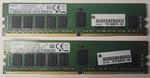 Lot 2X 8GB (16GB) Samsung M393A1G40DB1-CRC0Q PC4-2400T Server Memory. Fixed Price $75.00.