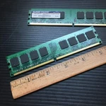 2PCS Super Talent T667UB1GV 1GB DDR2-667 PC5300 64MX8 CL5 Value Memory. Fixed Price $12.99.