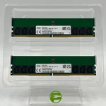 Lot Of Sk Hynix 32GB 2RX8 PC5-4800B-UB0-1010-XT Udimm Ram DDR5 HMCG88MEBUA081N. Fixed Price $449.99.